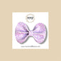 Light Lavender Glitter Bow