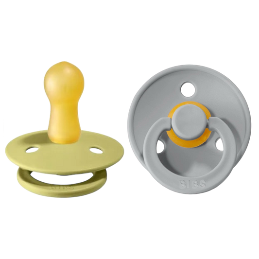 Bibs Colour Pacifier 2 Pack—Meadow & Cloud