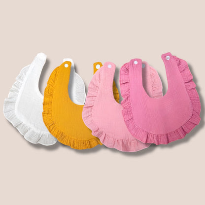 Double Gauze Baby Bibs