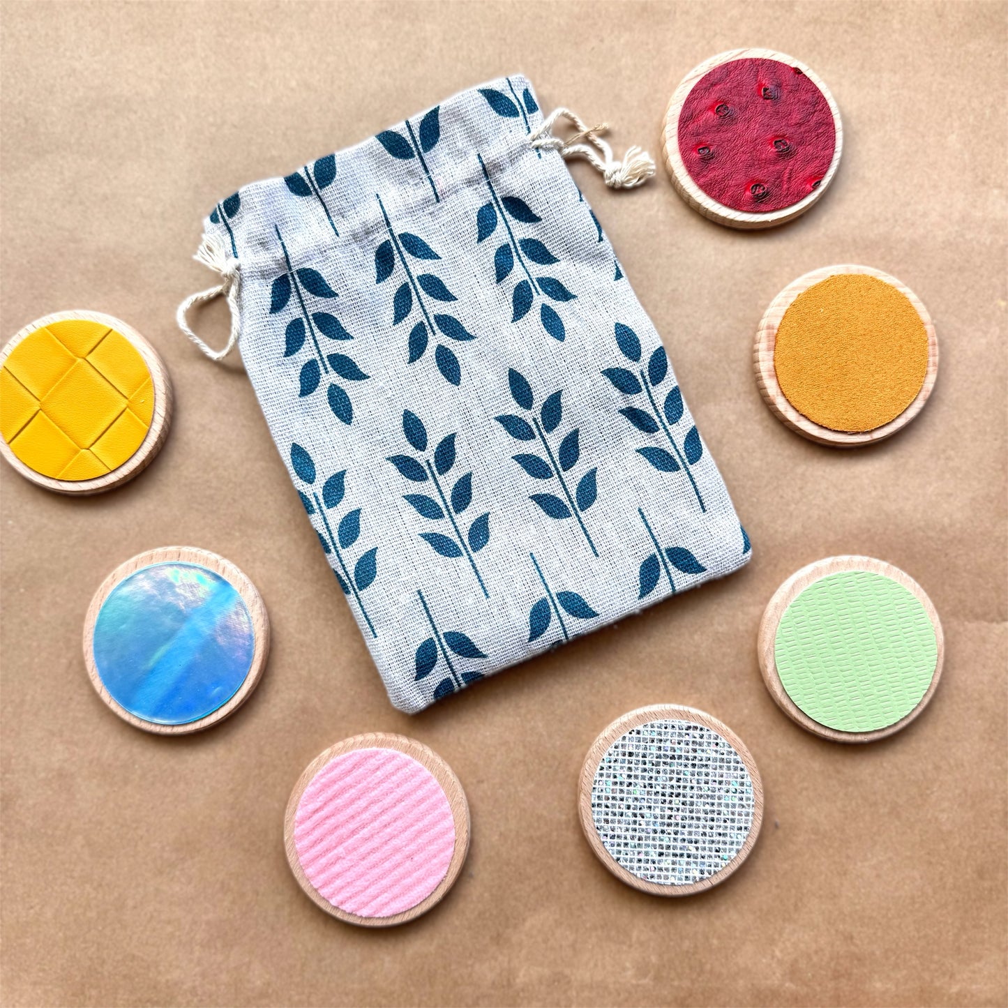 Wooden Sensory Disks