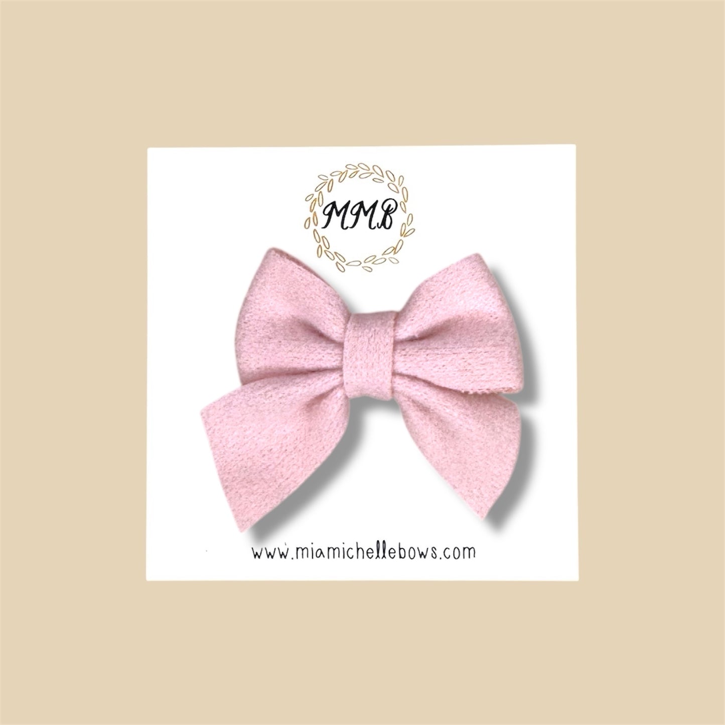 Mini Felt Bow Clips