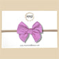 Lavender Linen Fairytale Bow