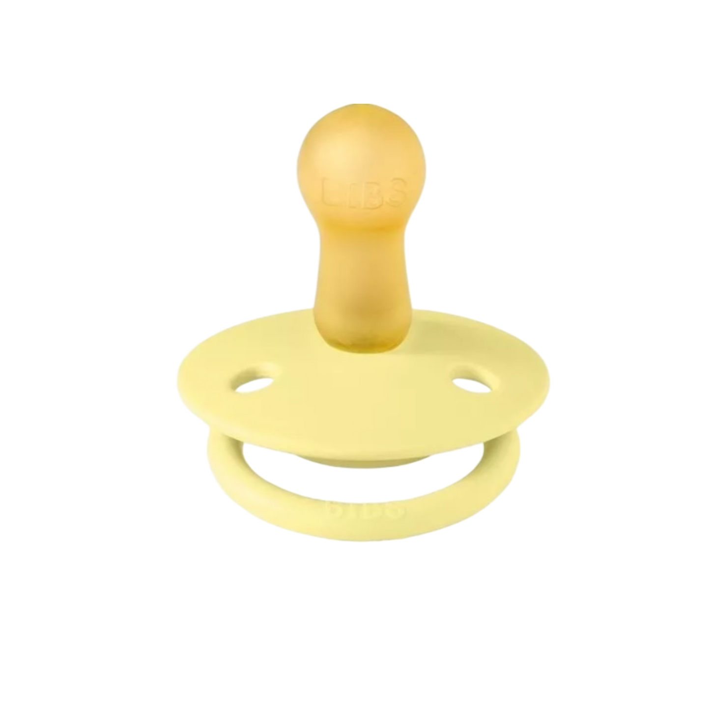 Bibs De Lux Rubber Pacifier Single- Sunshine