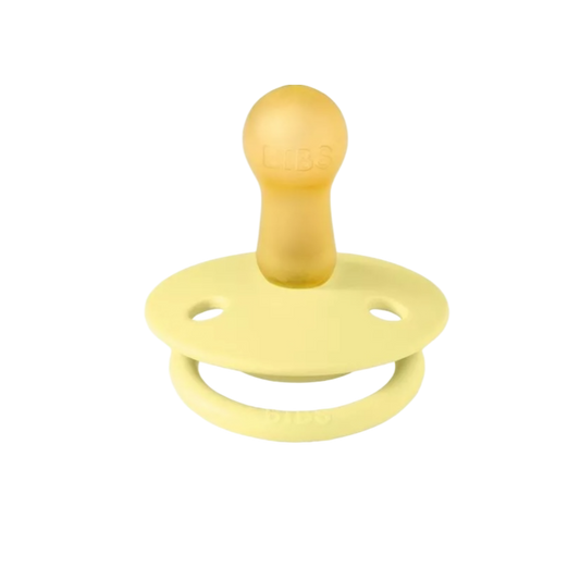 Bibs De Lux Rubber Pacifier Single- Sunshine