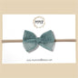 Lace Bow in Deep Teal