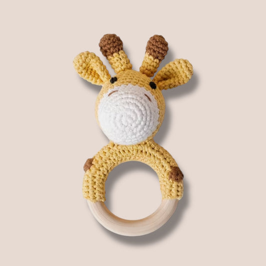 Crochet Giraffe Rattle