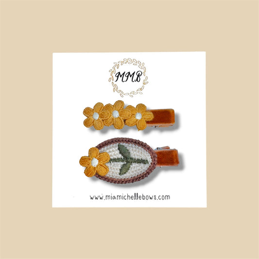 Flower Clip Set