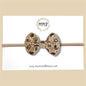 Gold Dot Glitter Bow