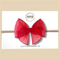 Sheer Red Fairytale Bow