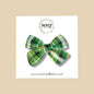 Hand-tied Irish Plaid Bow