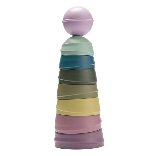 Bibs Wobbly Tower Stacking Toy