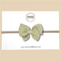Sage Gauze Fairytale Bow