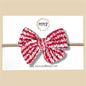 Candy Cane Sweater Bow