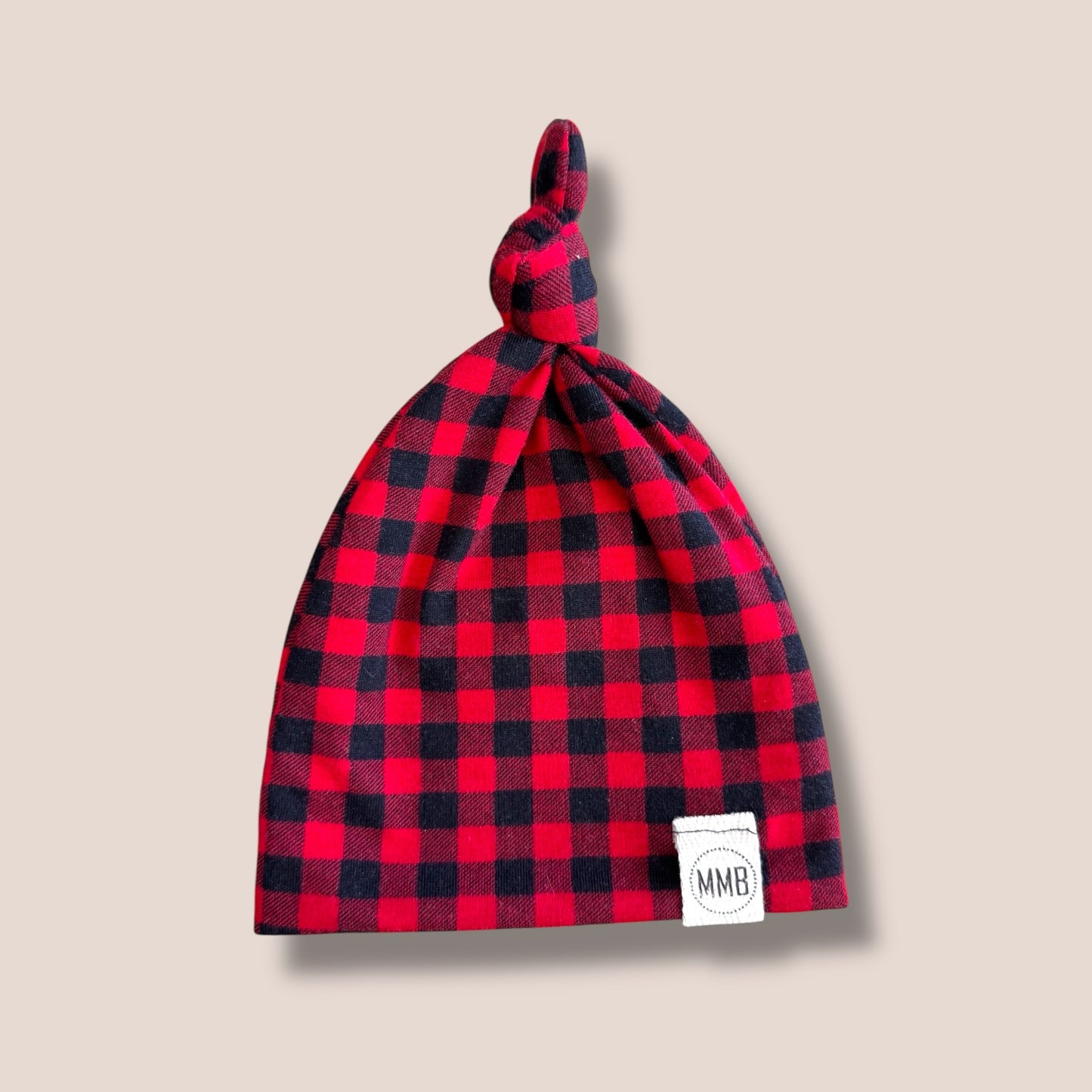 Handmade Buffalo Plaid Knotted Gown