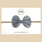 Platinum Genuine Leather Bow