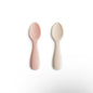 Mushie Silicone Toddler Starter Spoons
