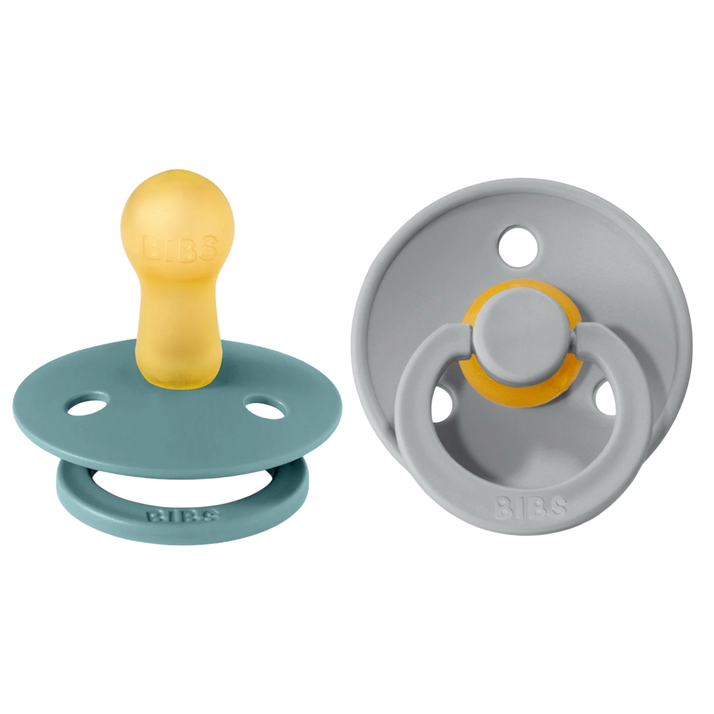 Bibs Colour Pacifier 2 Pack—Island Sea & Cloud