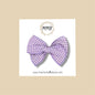 Lavender Gingham Fairytale Bow