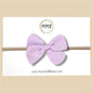Hand-tied Gauze Bow in Lavender