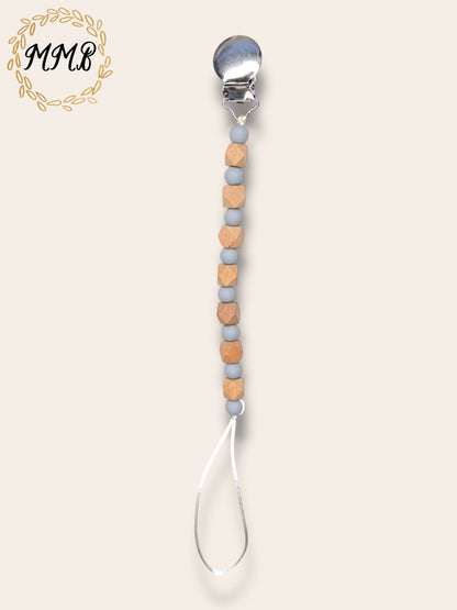 Mini Hexagon Pacifier Clip