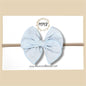 Baby Blue Gingham Fairytale Bow