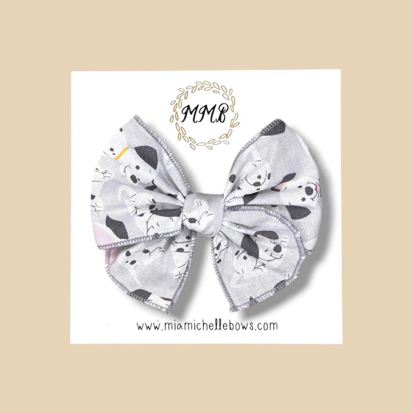 Dalmations Fairytale Bow