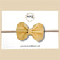 Buttercup Genuine Leather Bow