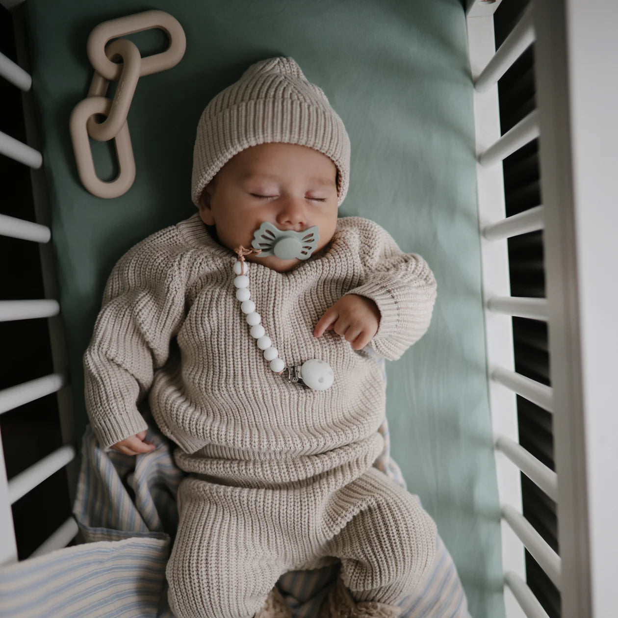 Mushie Links Teether Toy