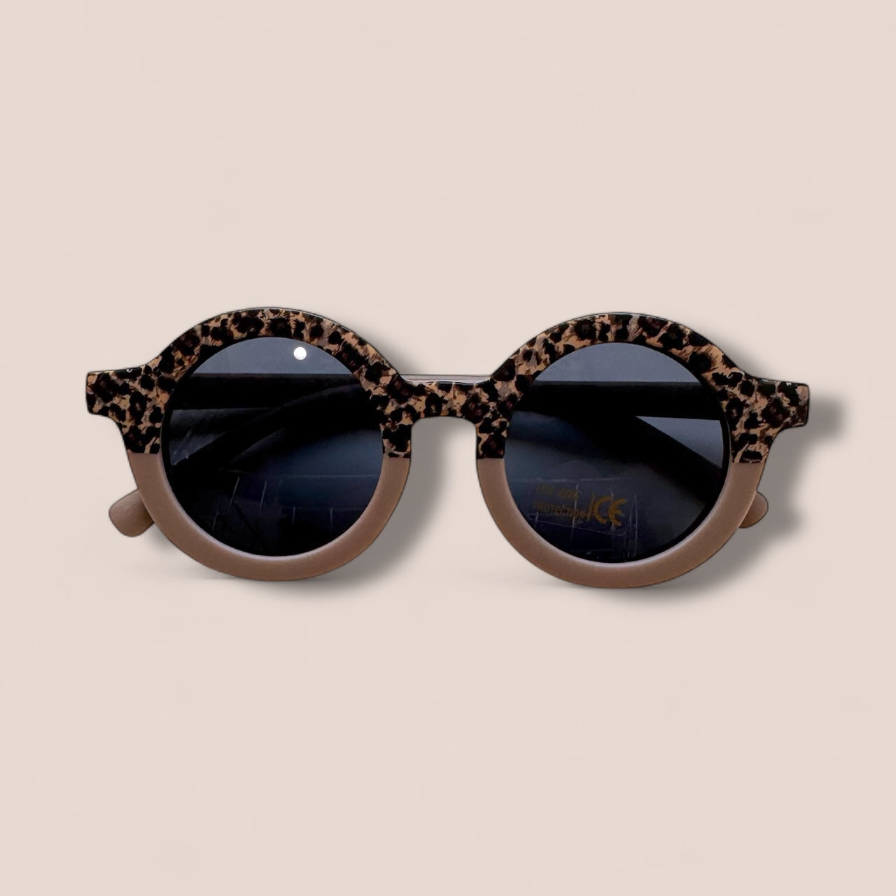 Kids Round Cheetah Sunglasses