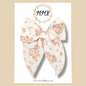 Rose Gauze Floral Fairytale Bow