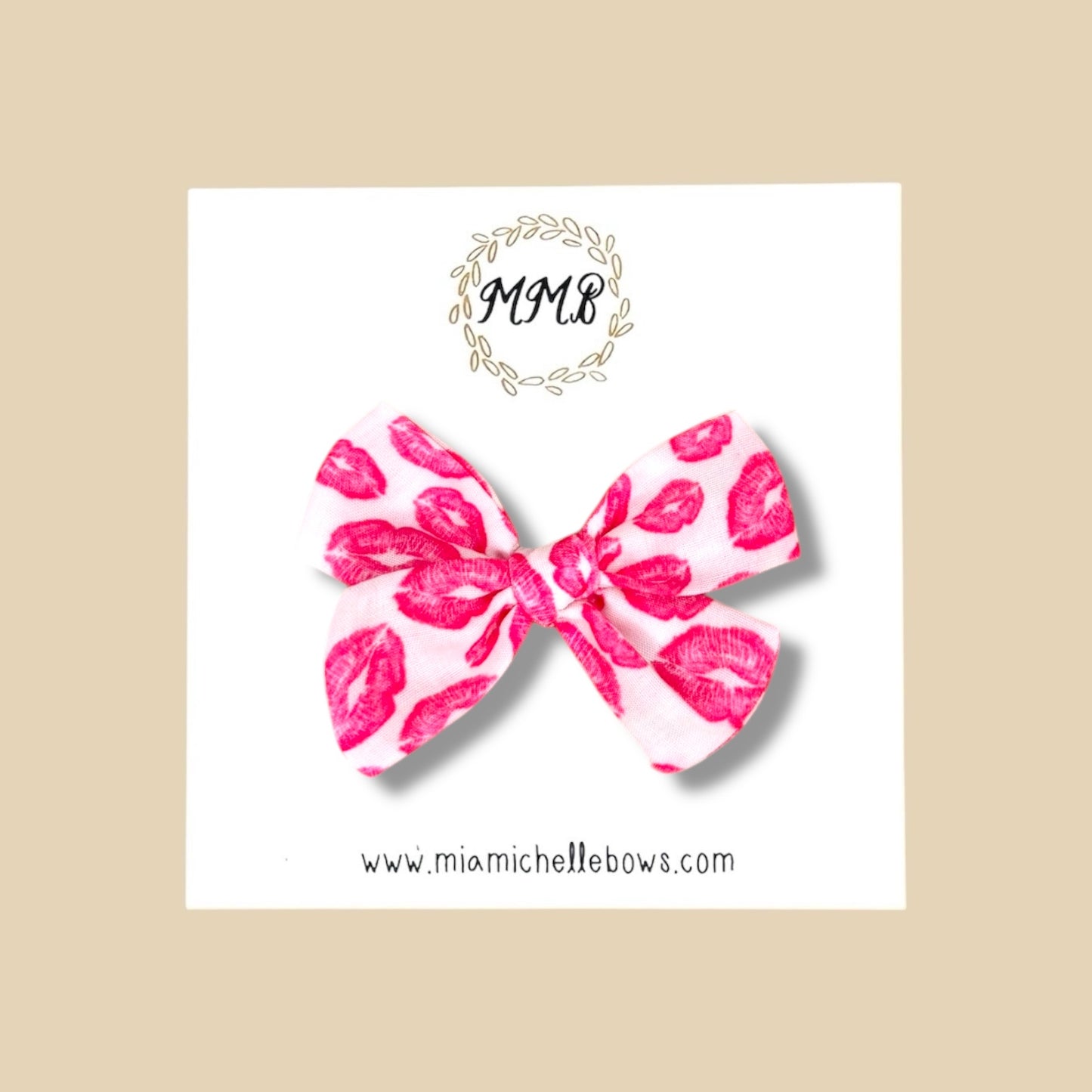 Hand-tied Sweet Kisses Bow