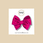 Magenta Satin Fairytale Bow