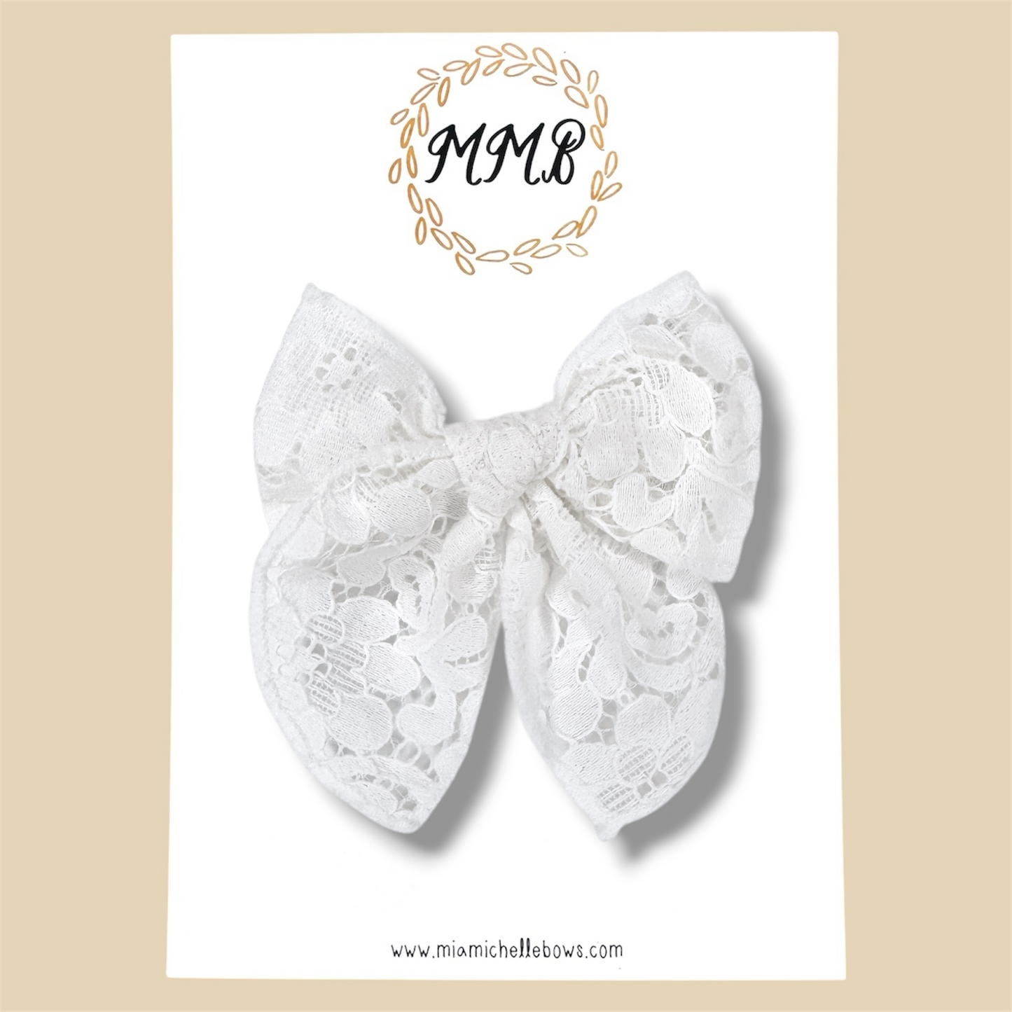 Lace Floral Fairytale Bows