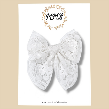 Lace Floral Fairytale Bows