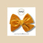 Velvet Bow in Sunflower