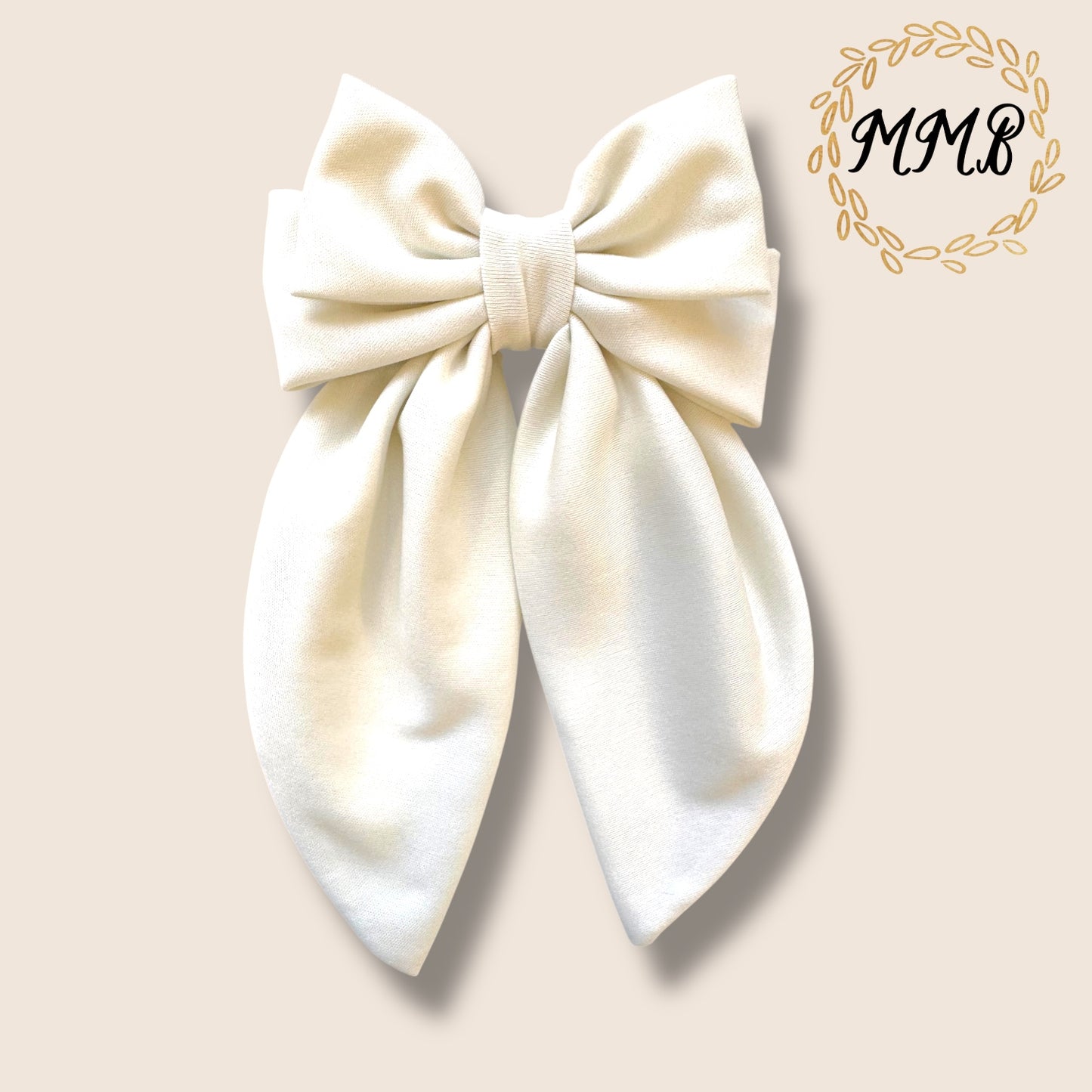 Ivory Luxe Bow