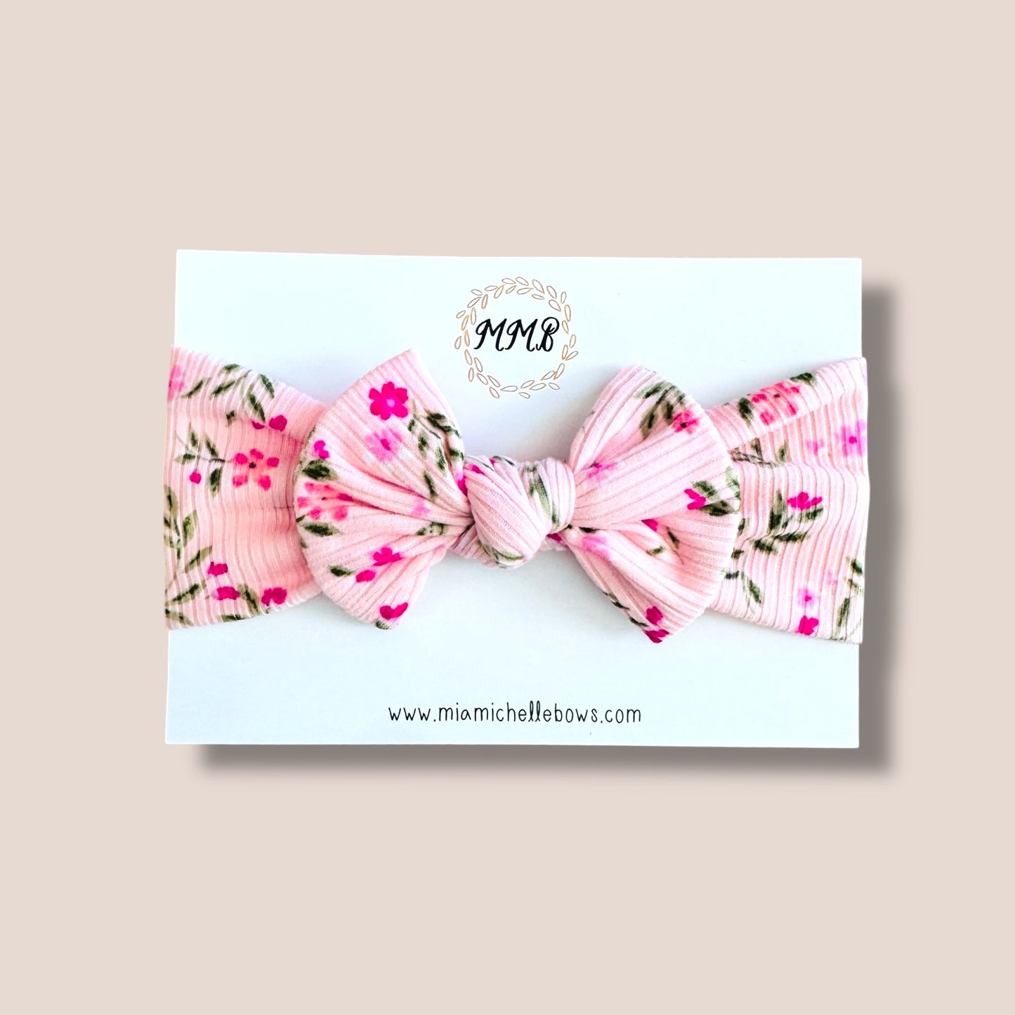 Handmade Floral Knotted Gown