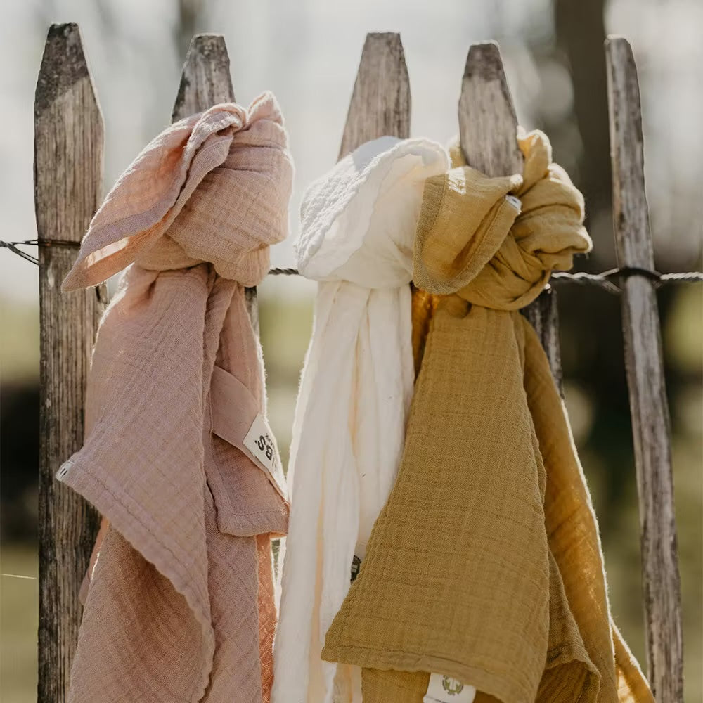Bibs Muslin Organic Swaddle Blanket