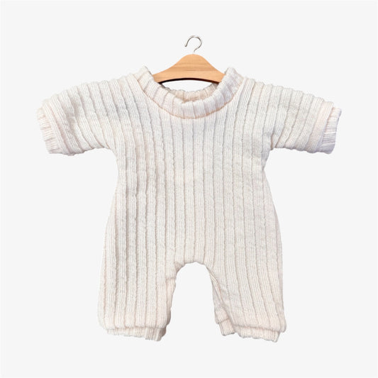 Doll—Ribbed Cream Sleeper