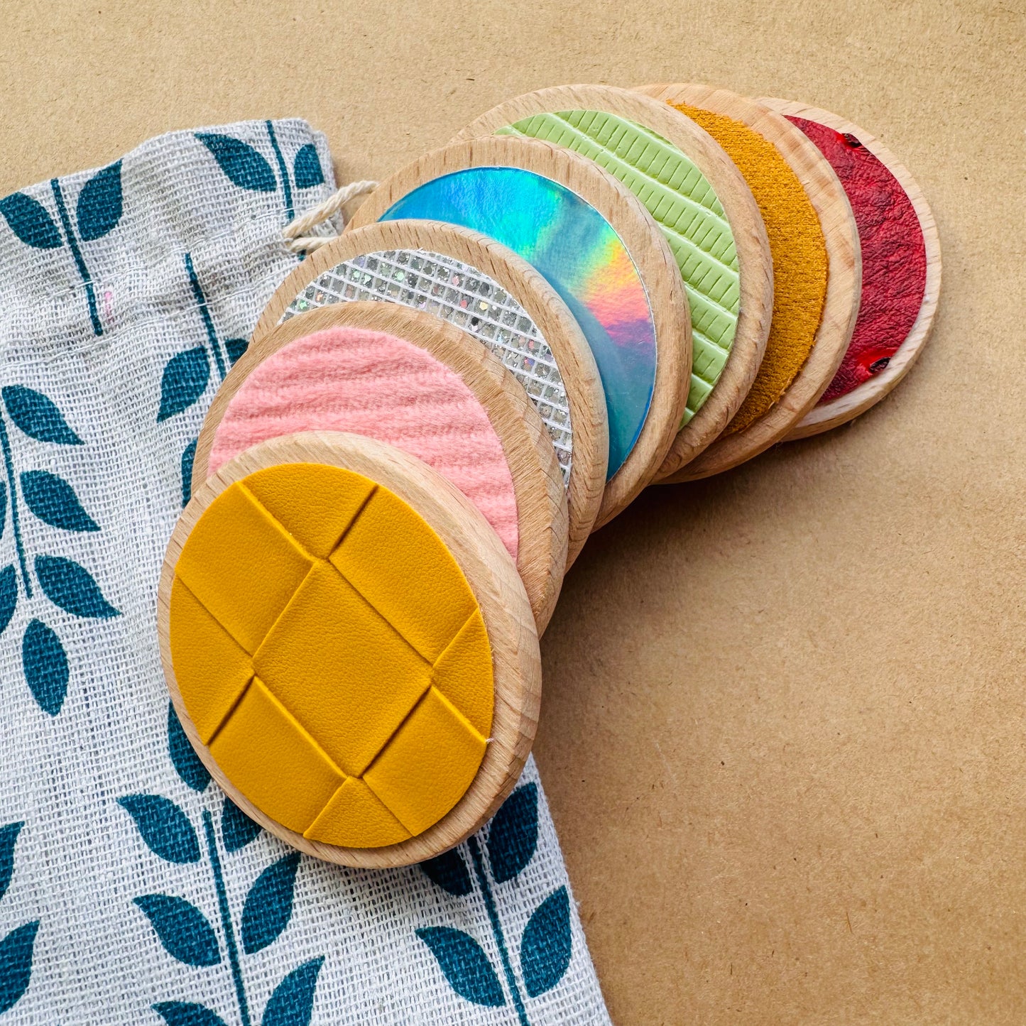 Wooden Sensory Disks