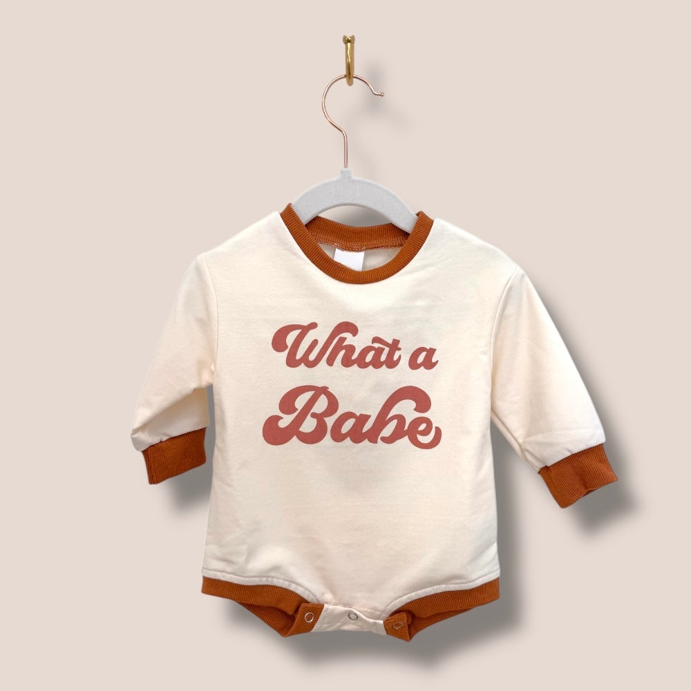 “What A Babe” Romper
