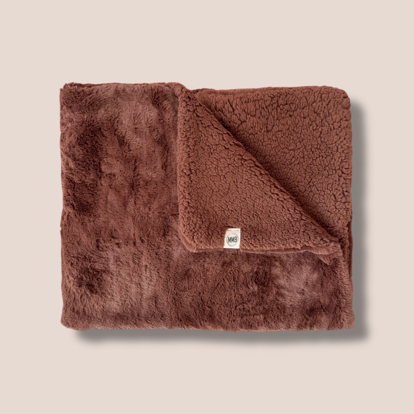 Minky & Sherpa Baby Blanket