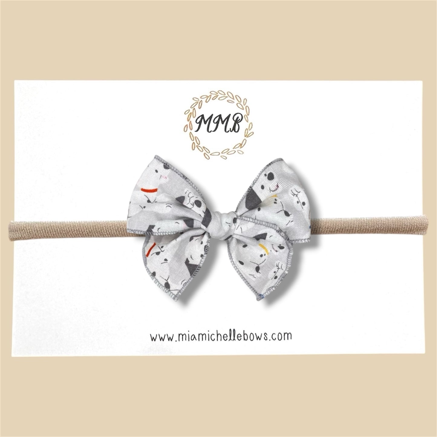 Dalmations Fairytale Bow