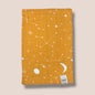 Mustard Solar System— Cotton Gauze Burp Cloth