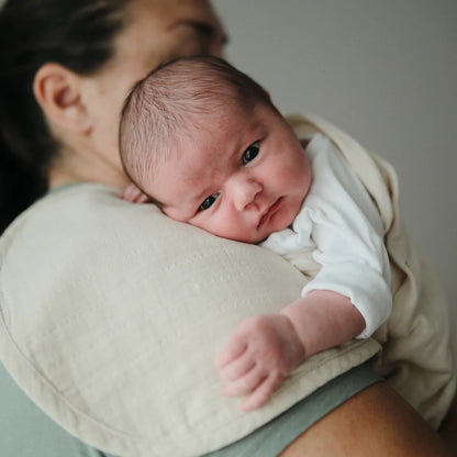 Mushie Organic Cotton Muslin Burp Cloth 2 Pack