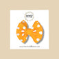 Yellow Polkadot Sassy Bow