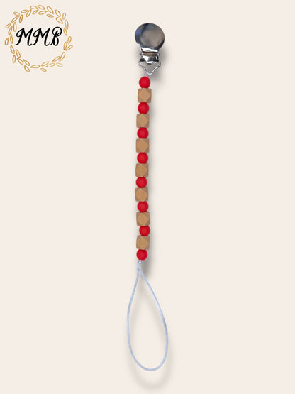 Mini Hexagon Pacifier Clip