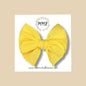 Yellow Linen Fairytale Bow