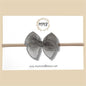 Silver Gray Sheer Fairytale Bow