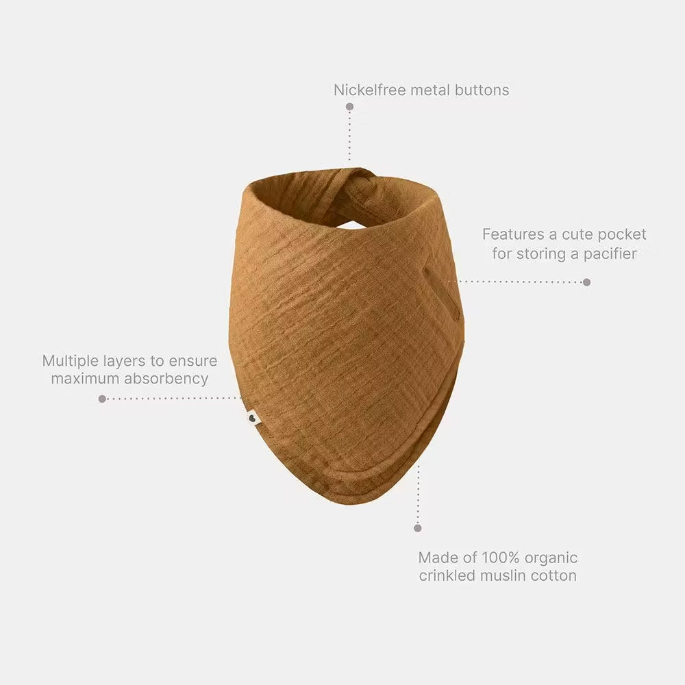 Bibs Bandana Bibs-Organic Muslin
